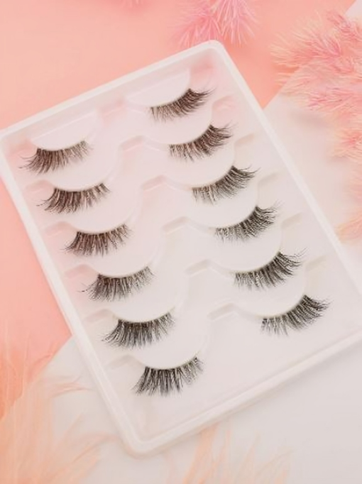 6 Pairs Cat 3D Fake and Natural Eyelashes Eyelashes