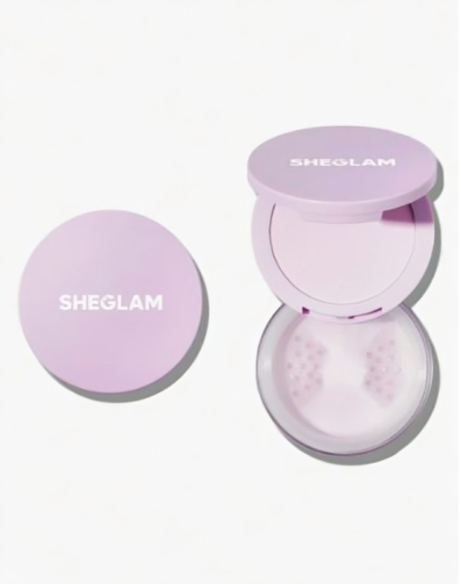 SHEGLAM Powder Duo – Oil-Control & Purple Brightening