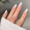 Gradient Pink Almond Press-On Nails